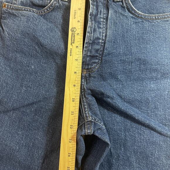 Universal Thread Jeans Women's 8 Highest Rise Straight Leg Denim Button Fly - Picture 8 of 11